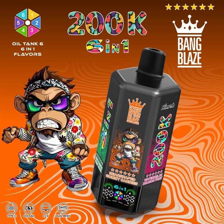 BANG BLAZE 200000 6in1 Flavor