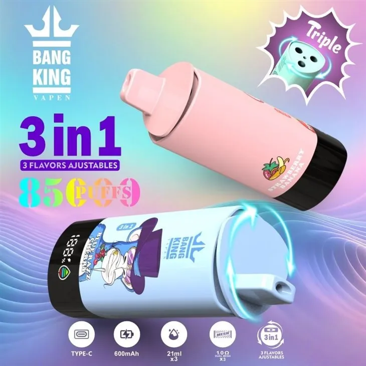 BANG KING VAPEN 3 IN 1 85K 8