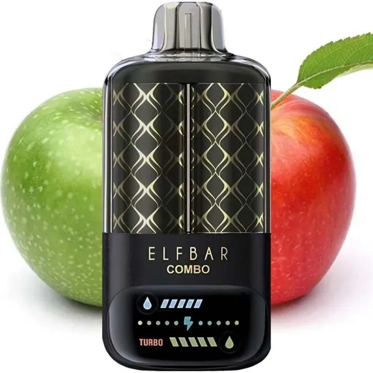Green_Apple_Double_Apple_ELFBAR Combo 25000 Green_Apple_Double_Apple_ELFBAR Combo 25000