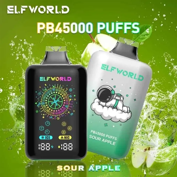 Elfworld-Pb-45000-Puffs-Adjustable-Cooling-Nicotine-Disposable-Vape-Device ELFWORLD PB45000 Elfworld-Pb-45000-Puffs-Adjustable-Cooling-Nicotine-Disposable-Vape-Device ELFWORLD PB45000