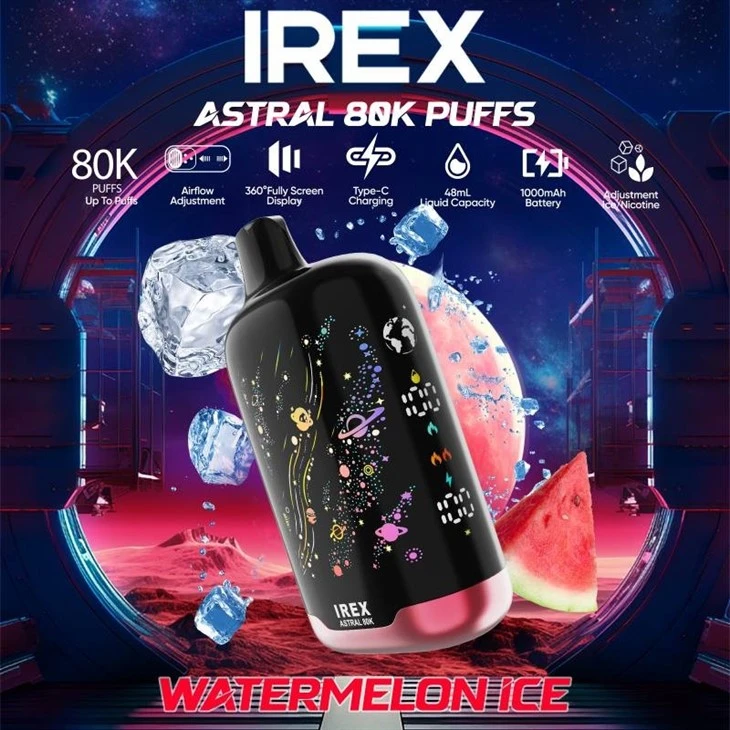 IREX Astral 80K Puff factory IREX Astral 80K Puff factory