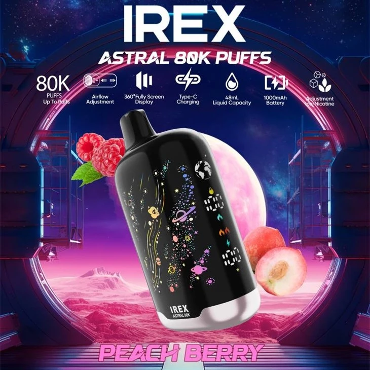 IREX Astral 80K Puff factory IREX Astral 80K Puff factory