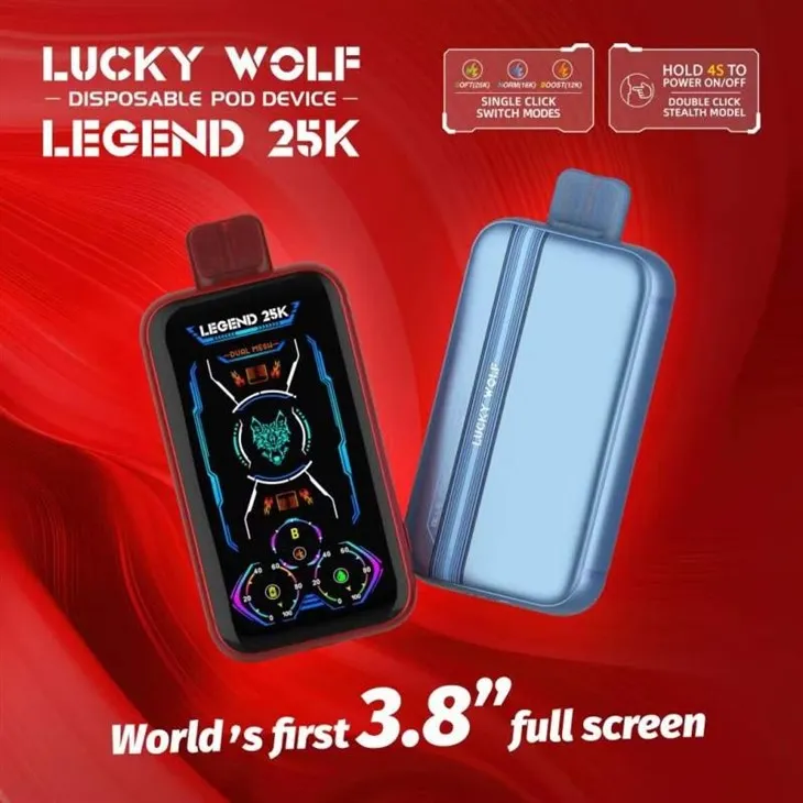 Hot-Sale-Disposable-Vape-Snowwolf-Vape-25000-Puffs-Disposable-Electronic-Cigarette-Hookah-Pen_LUCKY WOLF LEGEND 25K