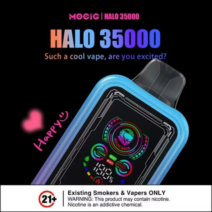 Mocig-Halo-35000puffs-Bood-Video-Salt-Switch-Smartphone-Turbo-38K-Peek-Bar-Cigarrillo-Electronico-Jnr-Puff-Bar-Disposable-Vape MOCIG HALO 35000 Mocig-Halo-35000puffs-Bood-Video-Salt-Switch-Smartphone-Turbo-38K-Peek-Bar-Cigarrillo-Electronico-Jnr-Puff-Bar-Disposable-Vape MOCIG HALO 35000