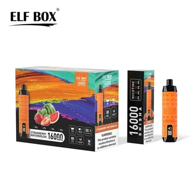 Нов продукт: електронна цигара за еднократна употреба ELF BOX SHISHA 16000