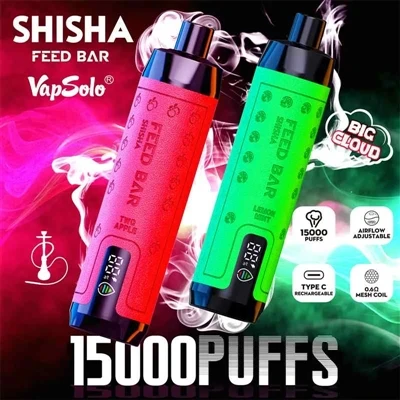 Какъв е прегледът на продукта на бар за подаване на Vapsolo Shisha 15000?