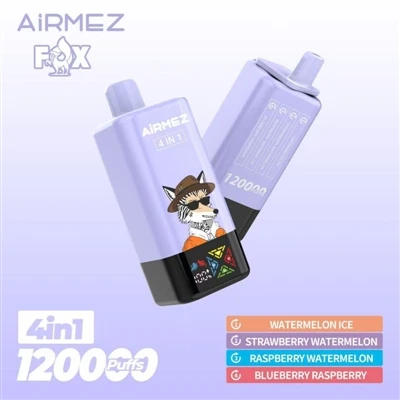Airmez Fox 120000, в момента най-големият продукт за PUFFS в Европейския склад