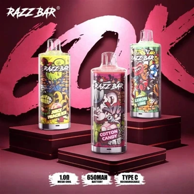 Razz Bar 60000: Откриване на нова ера на електронни-цигари за еднократна упот...