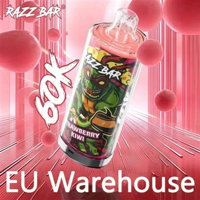 Razz Bar 60000: Нова опция за еднократни електронни цигари с голям-капацитет.