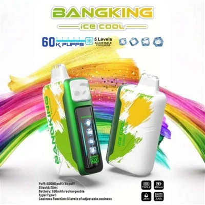 BANGKING ICE King COOL 60K: Нов стандарт за електронни -цигари за еднократна ...
