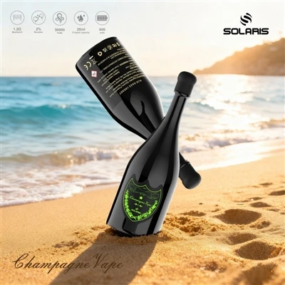 SOLARIS Champagne 30000 Puffs 30K E-e{2}}cigarette: Когато голямото количеств...