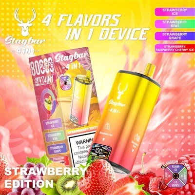 Препоръка на Hotsellvape за канал за търговия на едро: Stag Bar 4in1 80000 Pu...