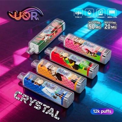 UOR CRYSTAL 12K: Професионален опит в Vape за еднократна употреба