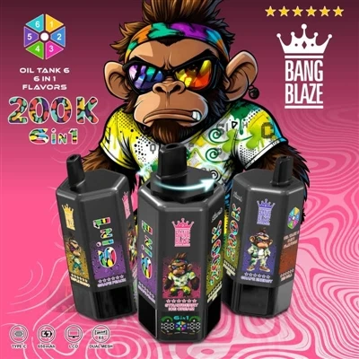 BANG BLAZE 6in1 200K: Един стик в ръка, шест вкуса в един, разбирате какво им...