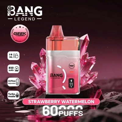 BANG LEGEND 60K: Вашата нова тенденция в начина на живот с електронни цигари