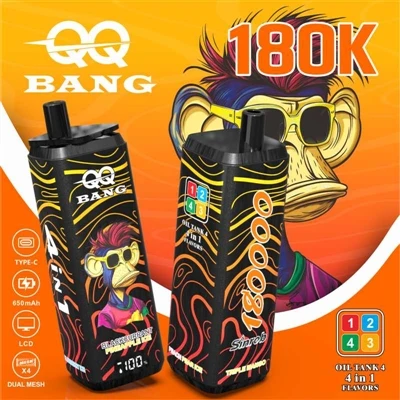 QQ BANG 180K 4in1: Една цигара, четири вкуса – преносимо парти за млади хора