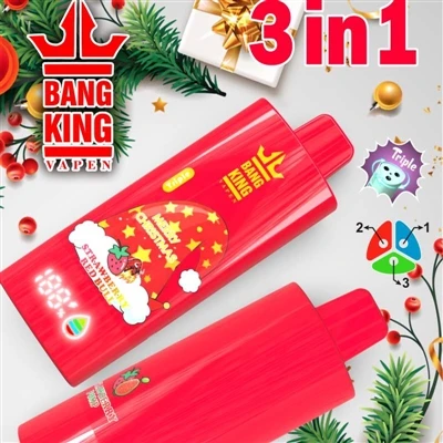 BANG KING Triple 100K: Вкус от три-опаковки, дълготраен-компаньон за 100K хапки