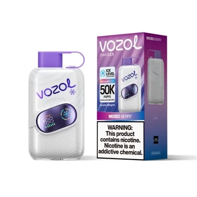 VOZOL STAR CLICK 50000: Нов еталон за еднократни електронни-цигари