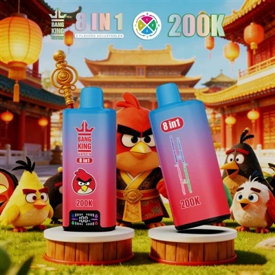 BANG KING VAPEN 200K 8IN1: Най-доброто изживяване с електронна-цигара с множе...