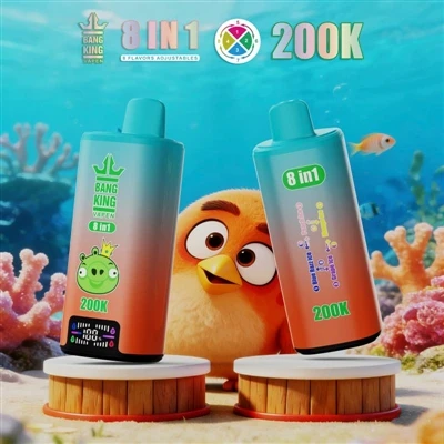 BANG KING VAPEN 200K 8IN1: Най-доброто изживяване с електронна-цигара с множе...