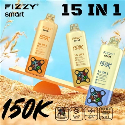 FIZZY SMART 15 IN 1 150K: Повече от просто множество вкусове, той премахва „с...