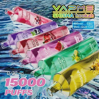 Vapme Shisha Hookah 15000: комбинация от леко изживяване с наргиле и презареж...