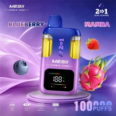 MESII VISIBLE TWINS 100K: Е-цигарите за еднократна употреба най-накрая започв...