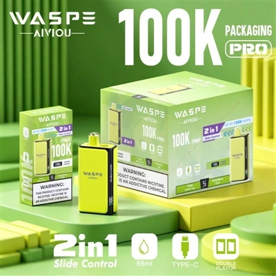 Waspe Double Flavor 100K Pro: Когато вапетата за еднократна употреба започнат...