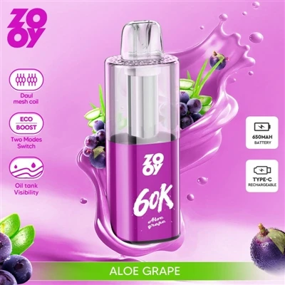 ZOOY Fizzy 60K: High-Puff Vapes навлизат в „ерата на издръжливостта“