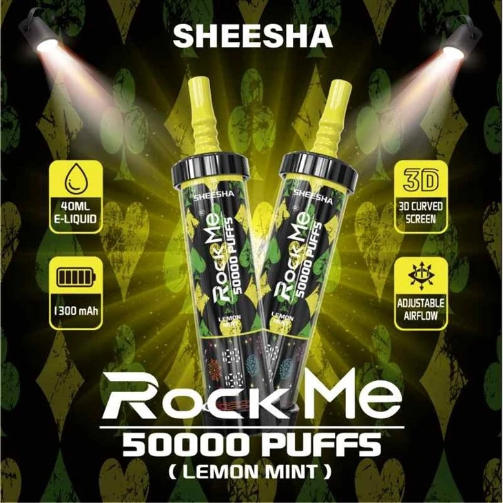 RockMe Shisha 50000 high quality