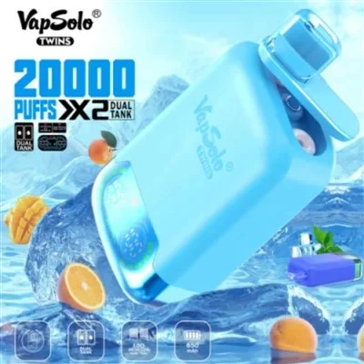 Vapsolo Twins 20000 пуфчета двойни аромати