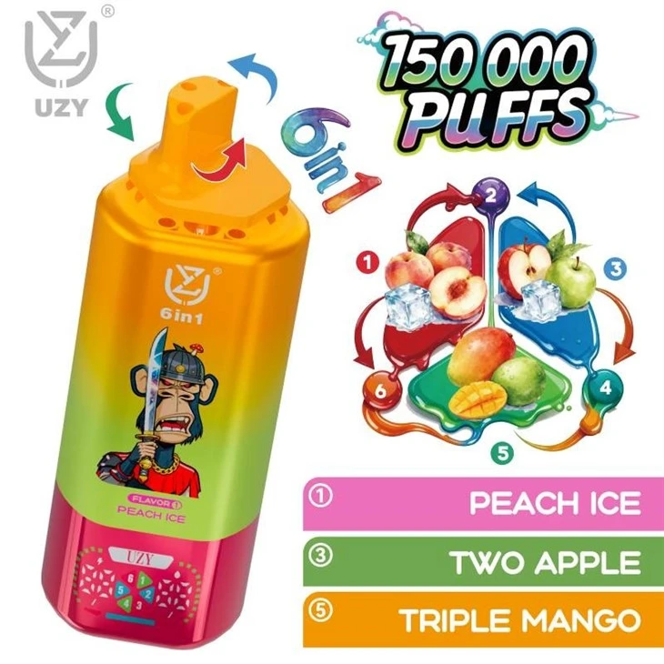 UZY 6 in 1 150K Puffs suppliers