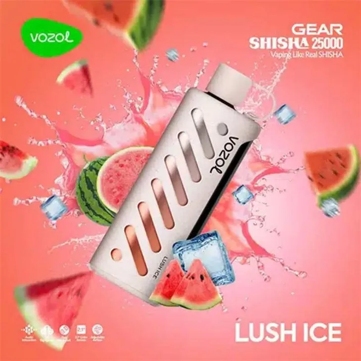 Lush-Ice_VOZOL GEAR SHISHA 25000 Lush-Ice_VOZOL GEAR SHISHA 25000