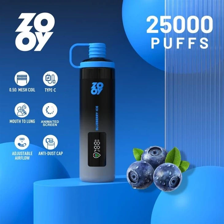 Blueberry-ice-zooy shisha 25000 Blueberry-ice-zooy shisha 25000