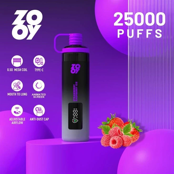 Strawberry-raspberry-ice-zooy shisha 25000 Strawberry-raspberry-ice-zooy shisha 25000