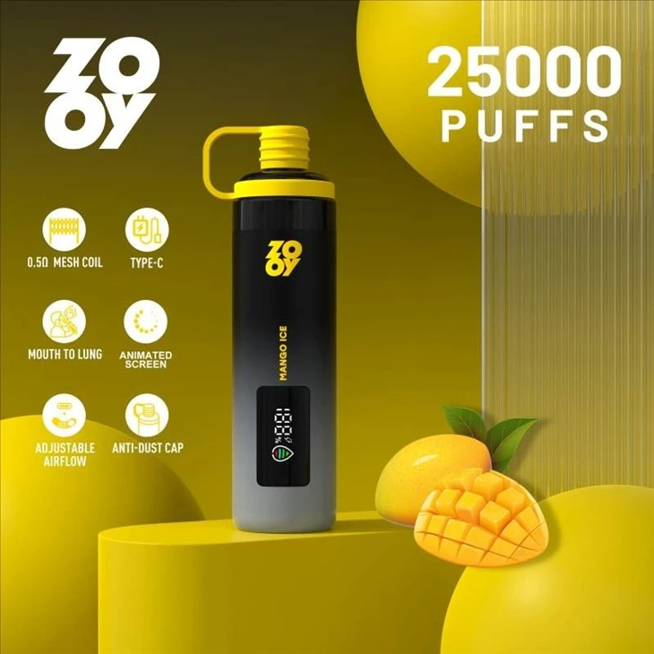 Mango-ice-zooy shisha 25000 Mango-ice-zooy shisha 25000
